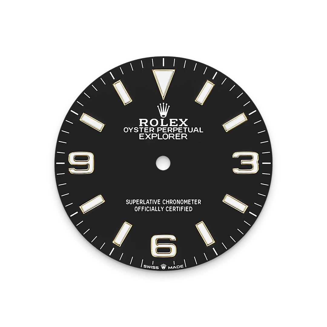 Rolex Explorer in Oystersteel, m124273-0001 - Gandelman