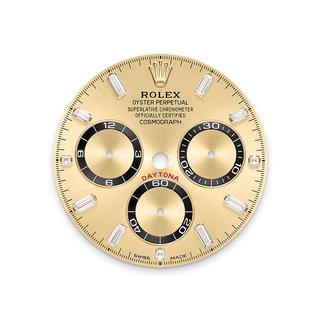 Rolex Cosmograph Daytona in gold and diamonds, m126538tbr-0004 - Gandelman