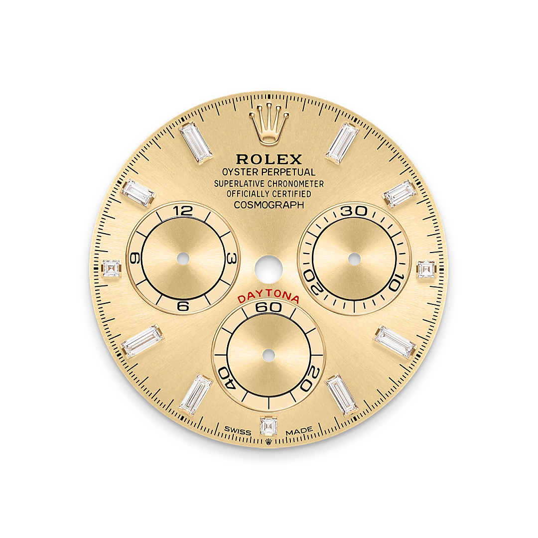 Rolex Cosmograph Daytona in gold and diamonds, m126598tbr-0001 - Gandelman