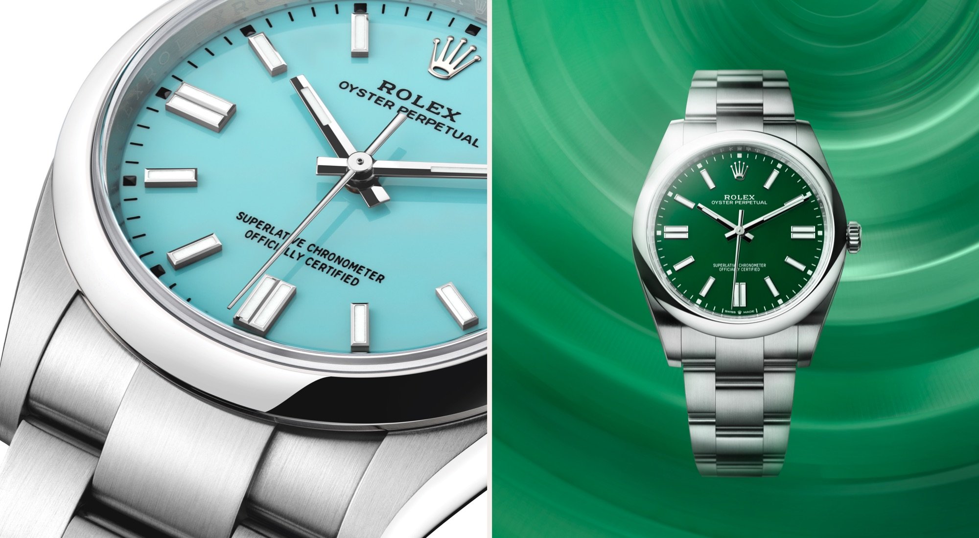 Rolex Oyster Perpetual watches 